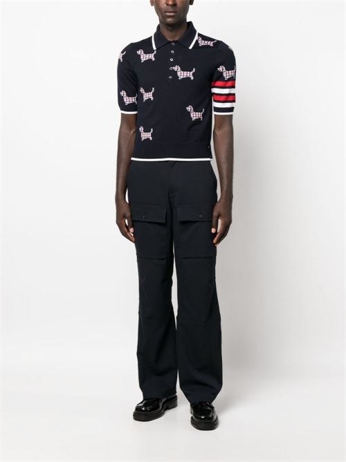 Hector polo shirt THOM BROWNE | MKP104BY1002415